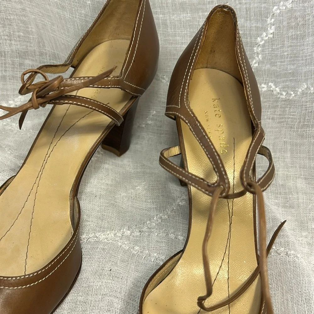 NWOT Kate Spade super soft glove leather elegant heels